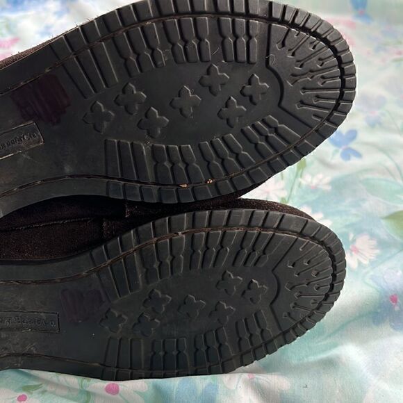 Bass Suede Riely Soft Hiking Lace Up Hiking Boots - Picture 6 of 10